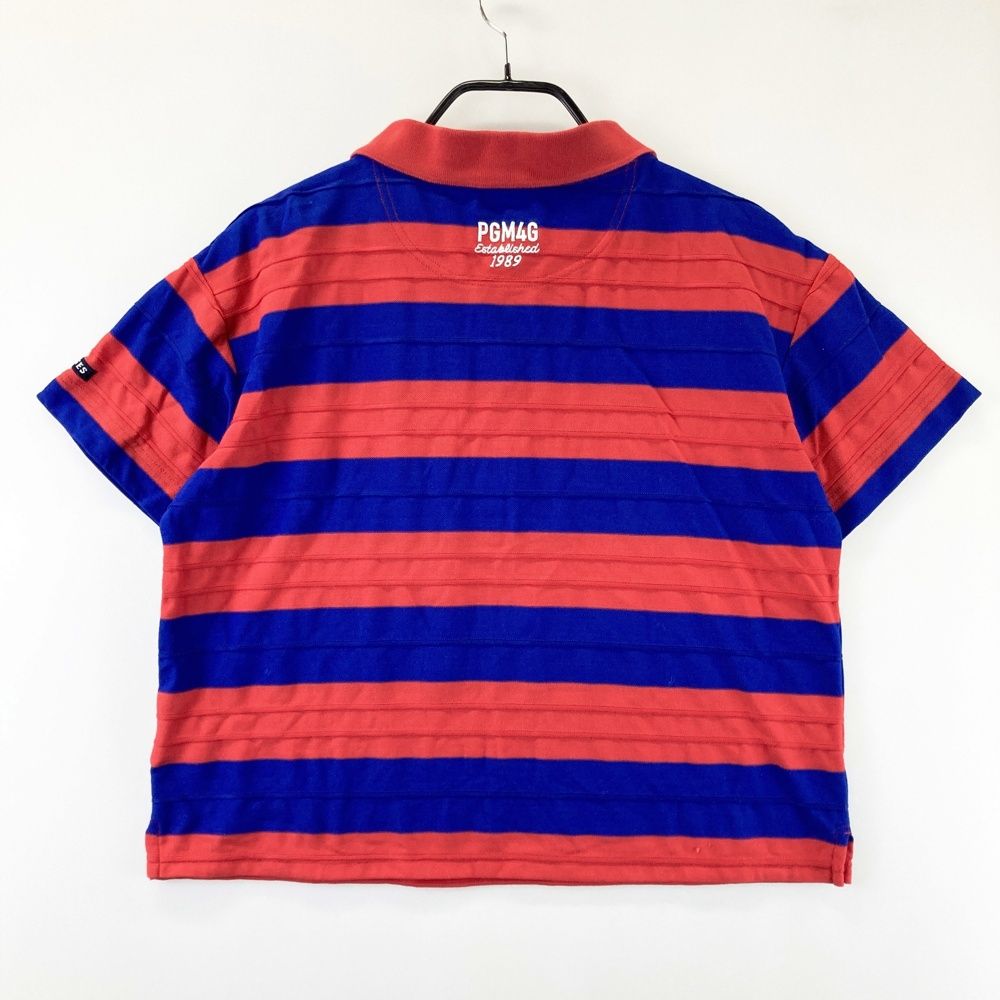 サイズ：0 PEARLY GATES パーリーゲイツ 半袖ポロシャツ ボーダー柄