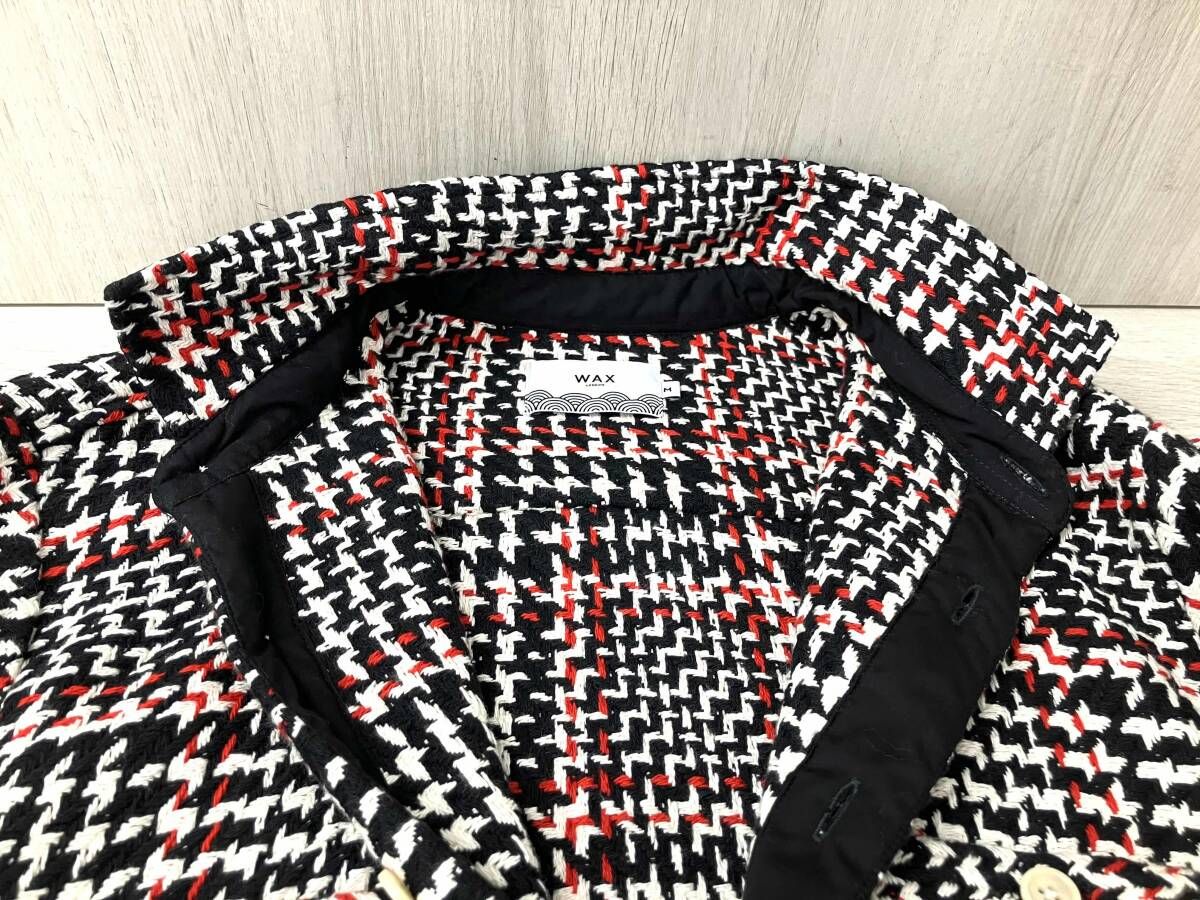 WAX LONDON 千鳥格子 ジャケット Lサイズ WAX LONDON/ワックスロンドン/ジャケット/千鳥格 子ジャケット/DY24