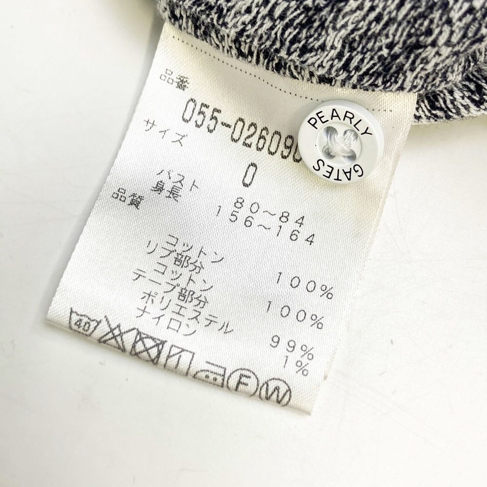 サイズ:0 PEARLY GATES パーリーゲイツ 半袖ポロシャツ サイドロゴ サイズ:0 PEARLY GATES パーリーゲイツ 半袖ポロシャツ サイドロゴ