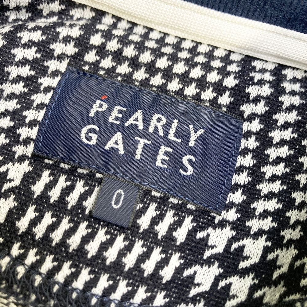 サイズ：0 PEARLY GATES パーリーゲイツ 半袖ポロシャツ サイドロゴ