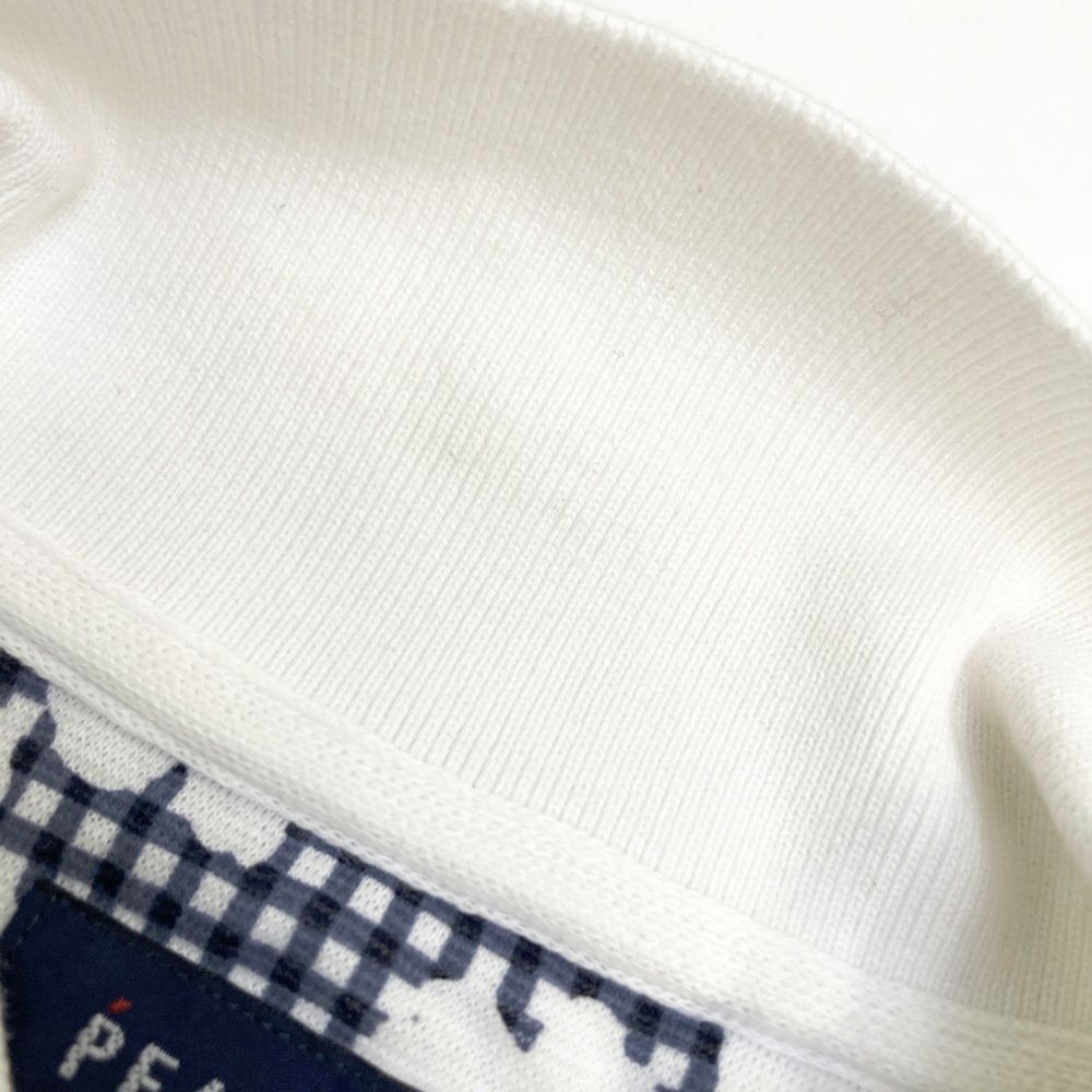 サイズ：0 PEARLY GATES パーリーゲイツ 半袖ポロシャツ チェック×花柄