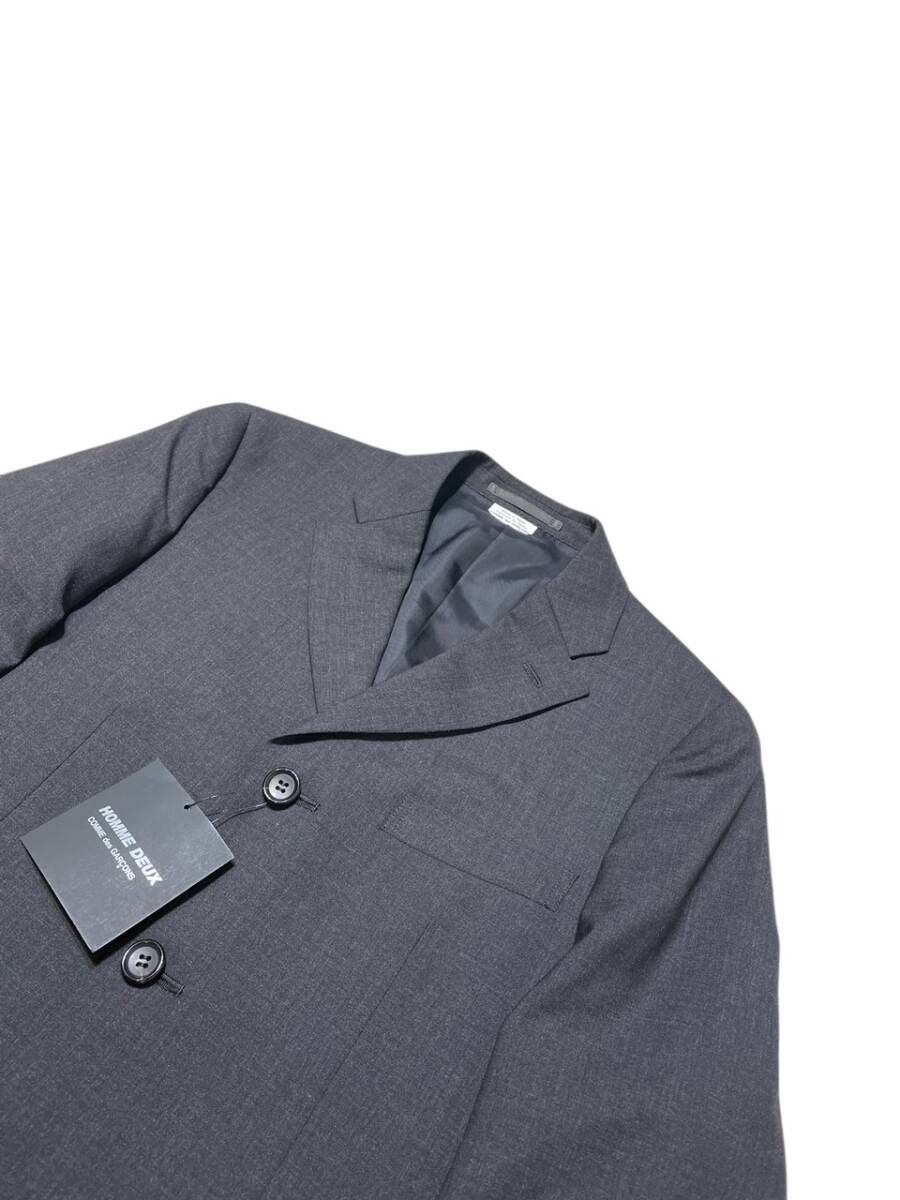COMME des GARCONS HOMME DEUX WOOL 3B JACKET テーラードジャケット