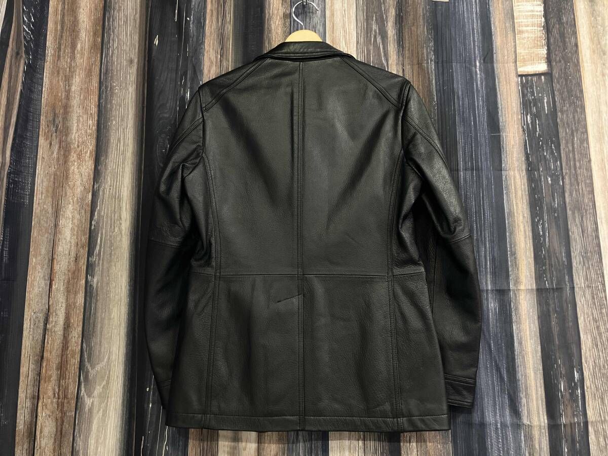 JOSEPH ジョセフ ライトゴートシュリンクレザー レザージャケット やぎ革 ブラック 46 198 000