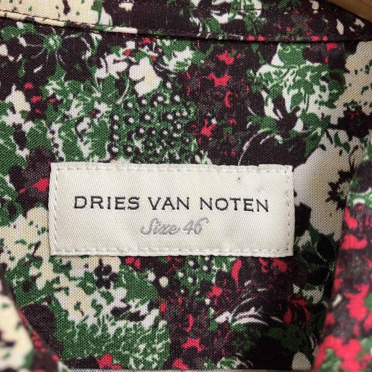 DRIES VAN NOTEN フラワー総柄／シャツ 長袖シャツ - メルカリ