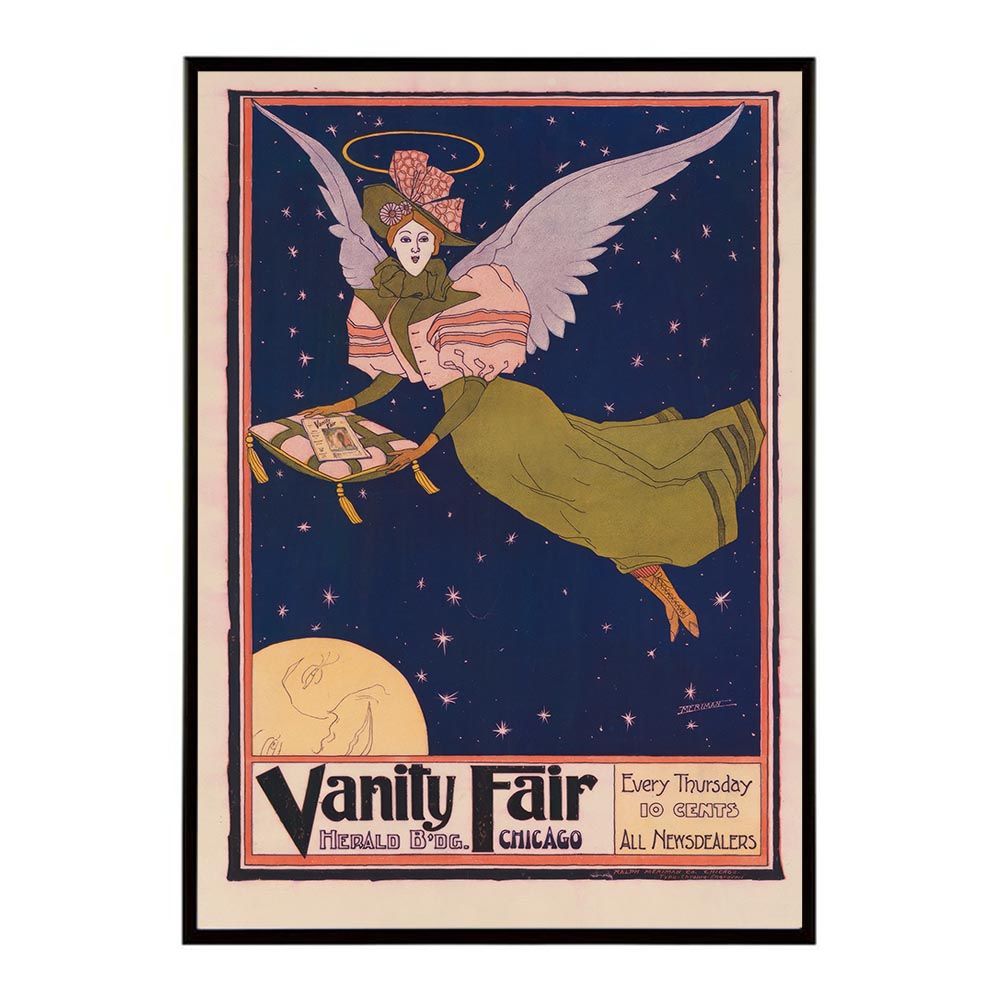 A2サイズ（約42x59cm）】【bn-poster-1740】超古いポスター 復刻 絵画