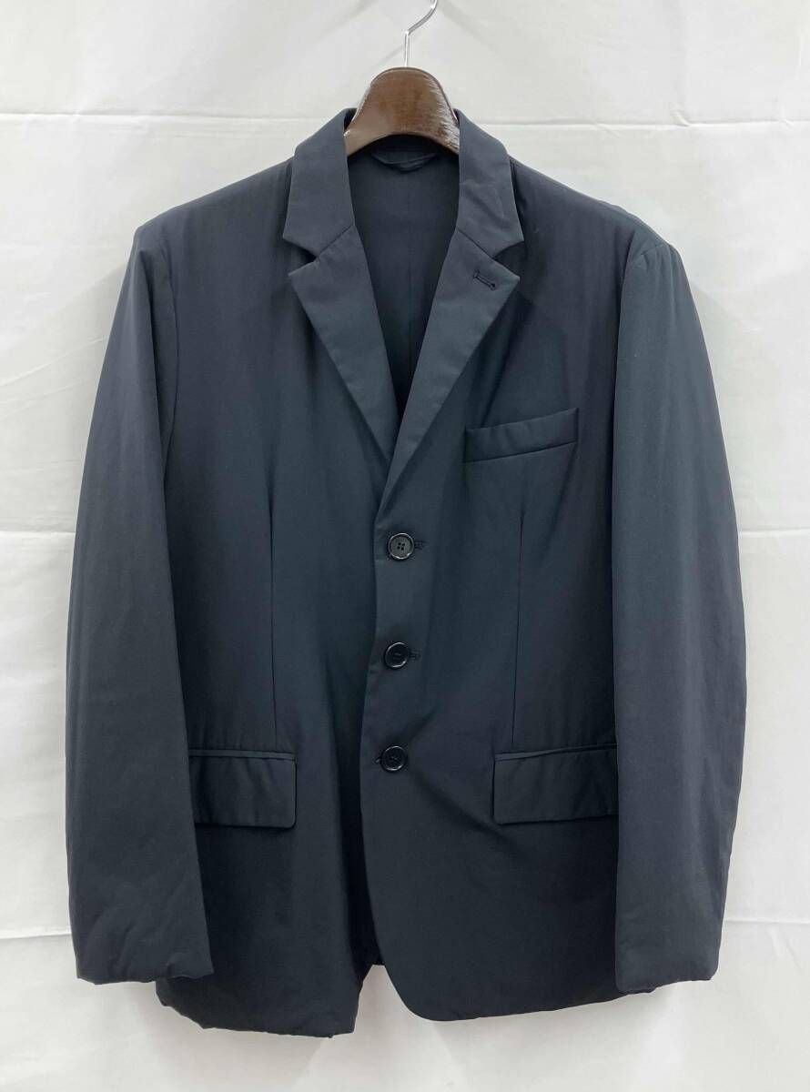 ASPESI アスペジ テーラードジャケット I 738 ナイロン イタリア製 S ネイビー 通年
