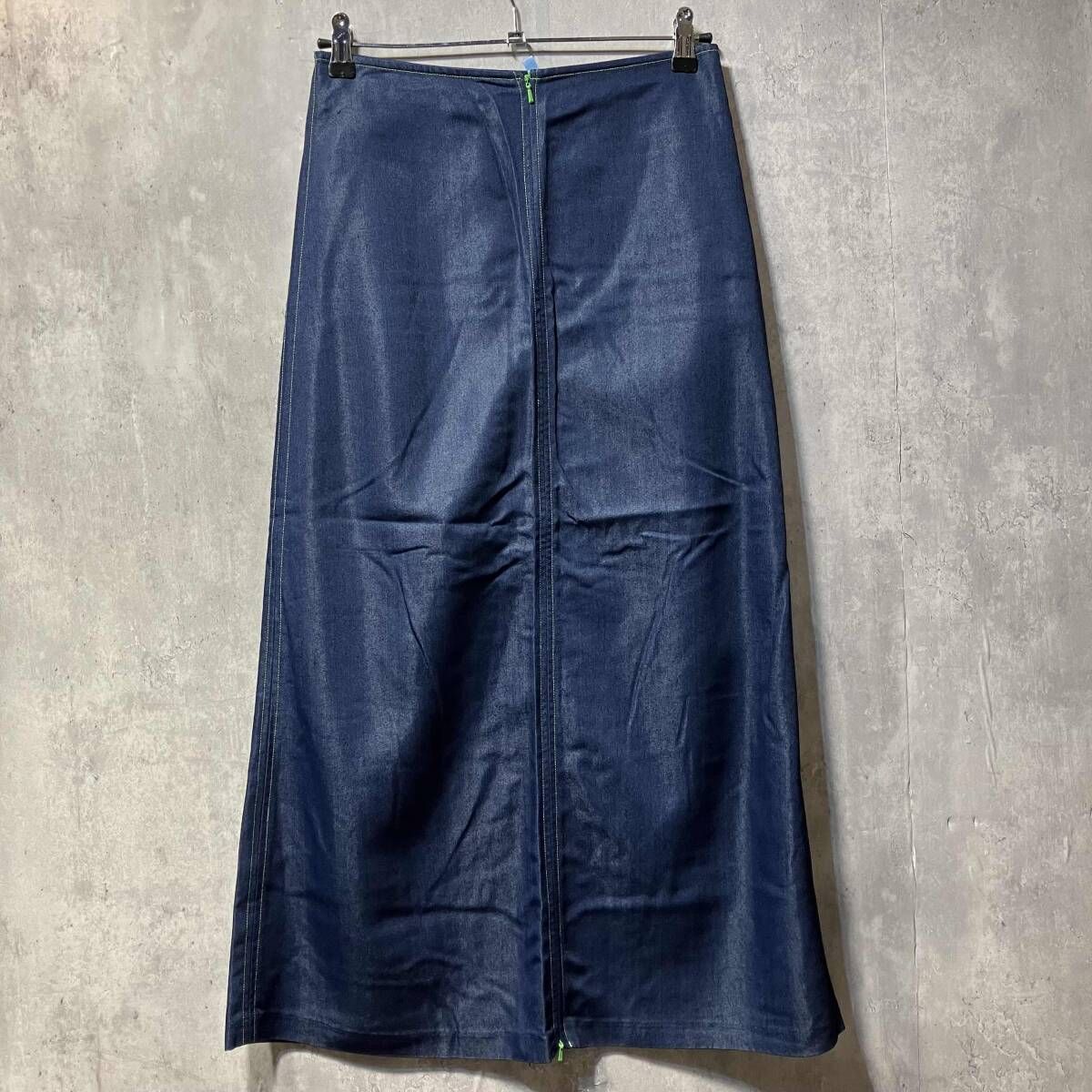 00 s TAM archive skirt マキシスカート サイズ0 ネイビー ヴィヴィアン