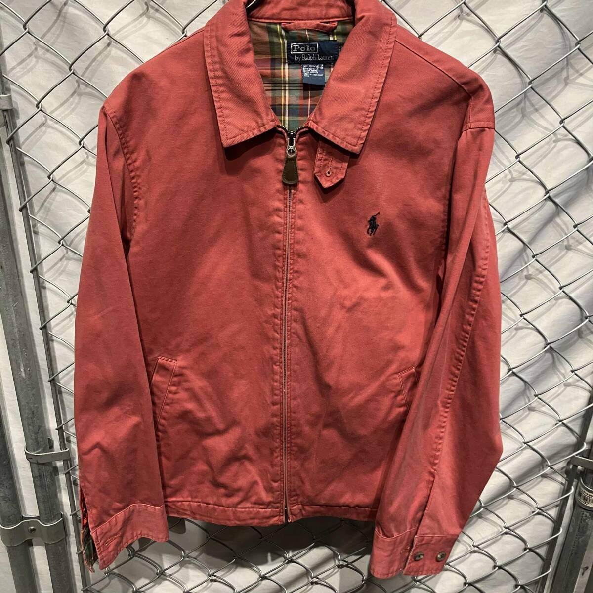 POLO RALPH LAUREN ブルゾン スイングコットンブルゾンレッド ポロラルフローレン
