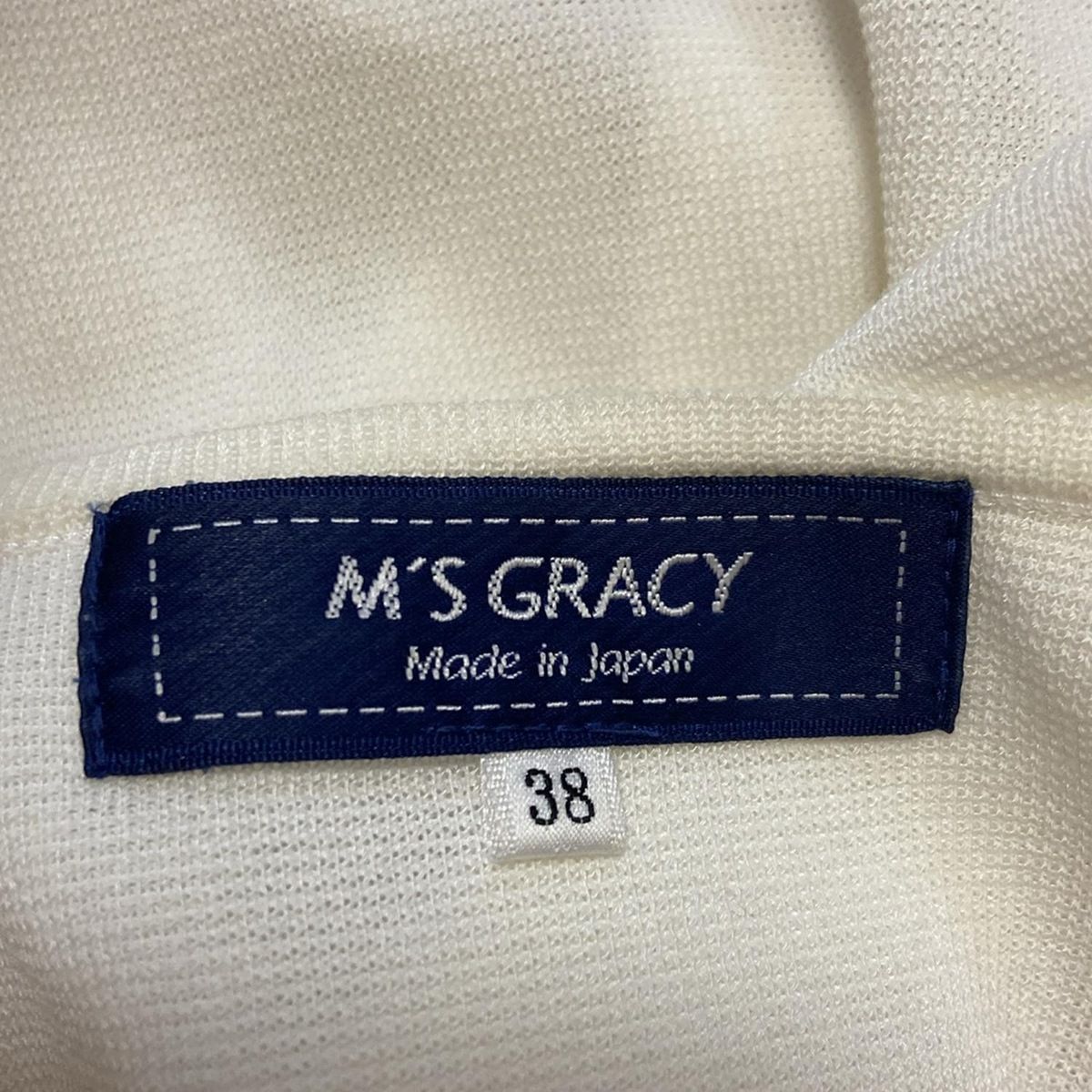M'S GRACY(エムズグレイシー) ボレロ サイズ38 M レディース - 白 七分