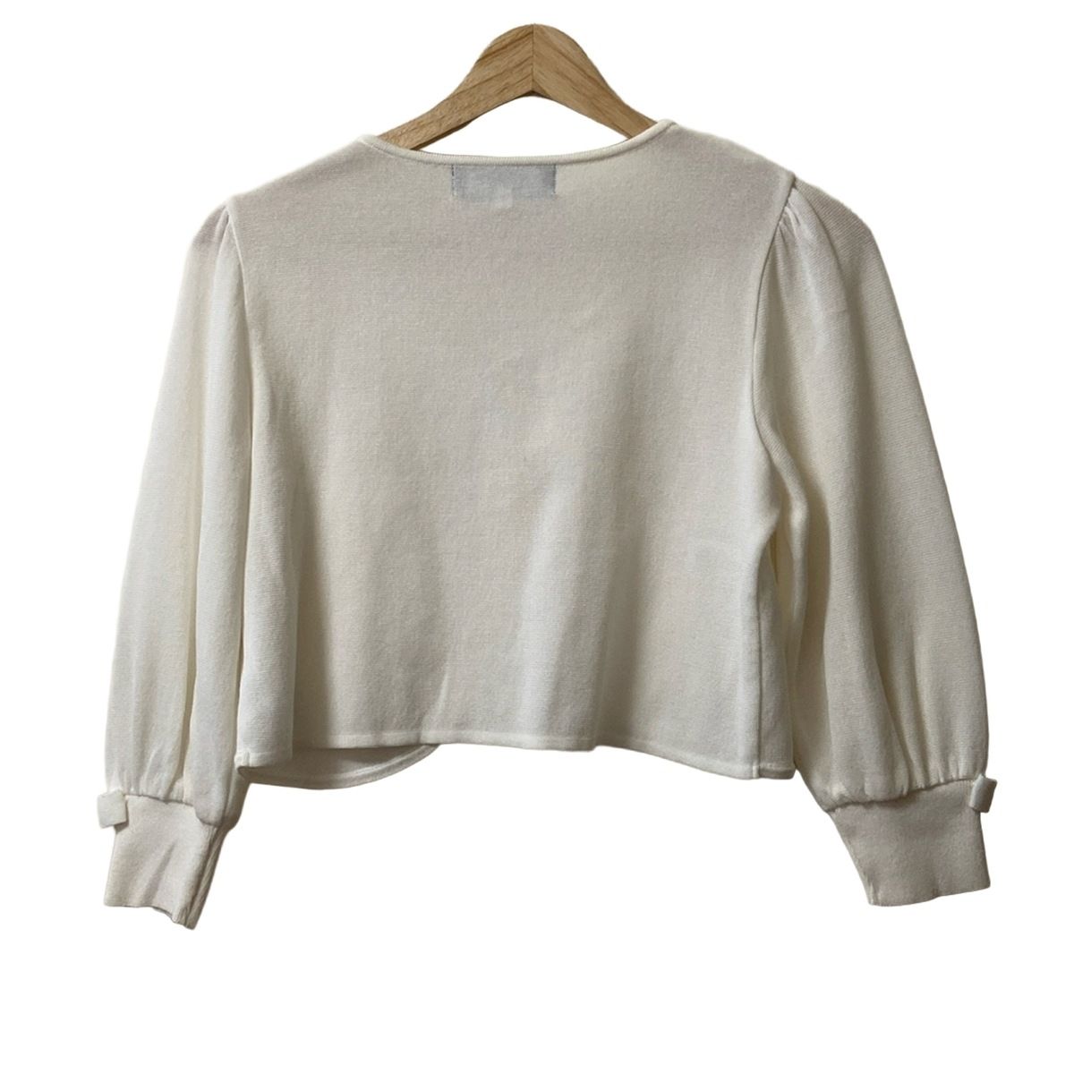 M'S GRACY(エムズグレイシー) ボレロ サイズ38 M レディース - 白 七分