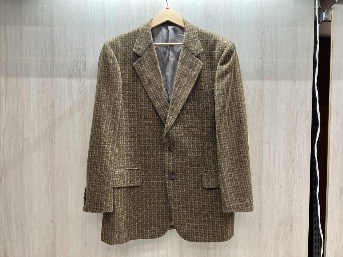 Burberrys’ BBE 72-746-58 格子柄 エルボーパッチ テーラードジャケット WOOL 100％ M