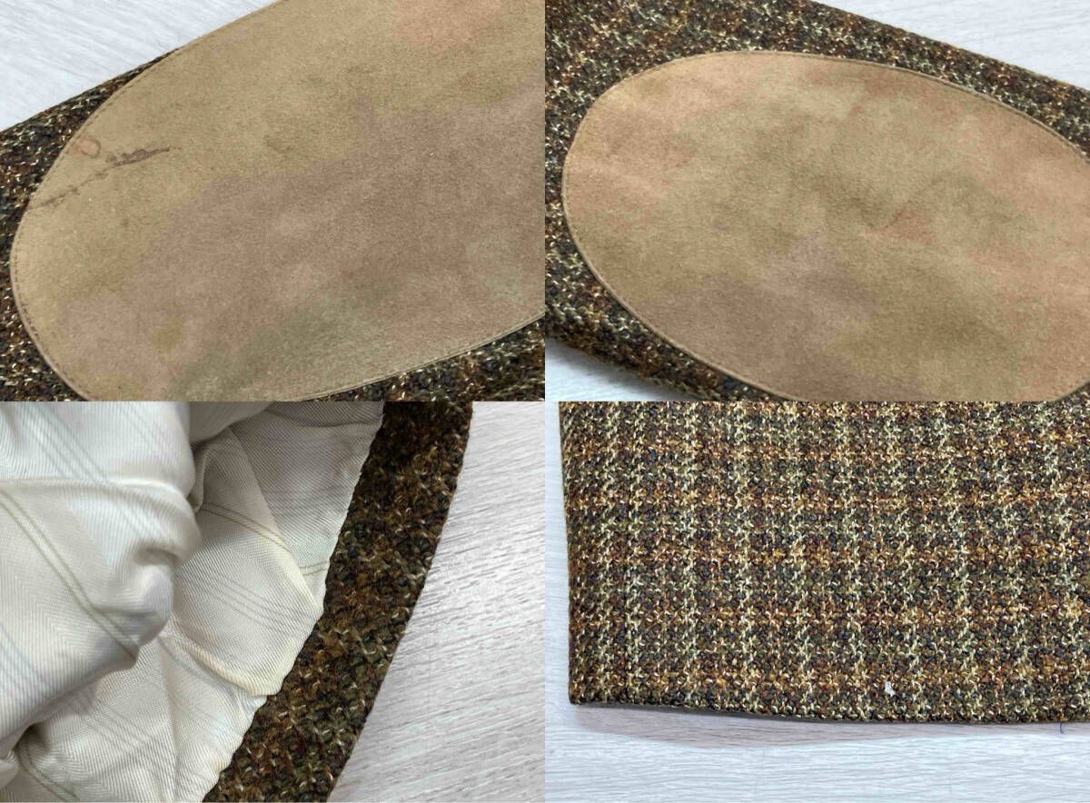 最も安い Burberrys' BBE72-746-58 格子柄 エルボーパッチ テーラード