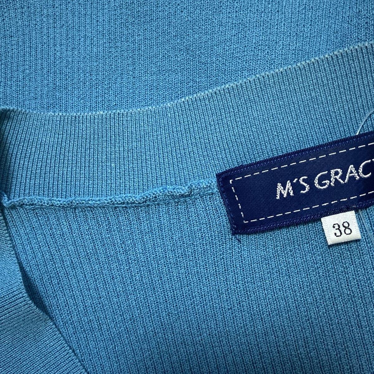 M'S GRACY(エムズグレイシー) ボレロ サイズ38 M レディース - ブルー