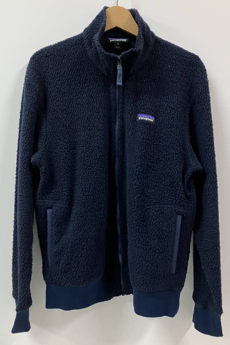 patagonia パタゴニア フリース FLEECE JACKET ネイビー サイズM タイ製 ポリエステル46 ウール46 その他の羽毛8