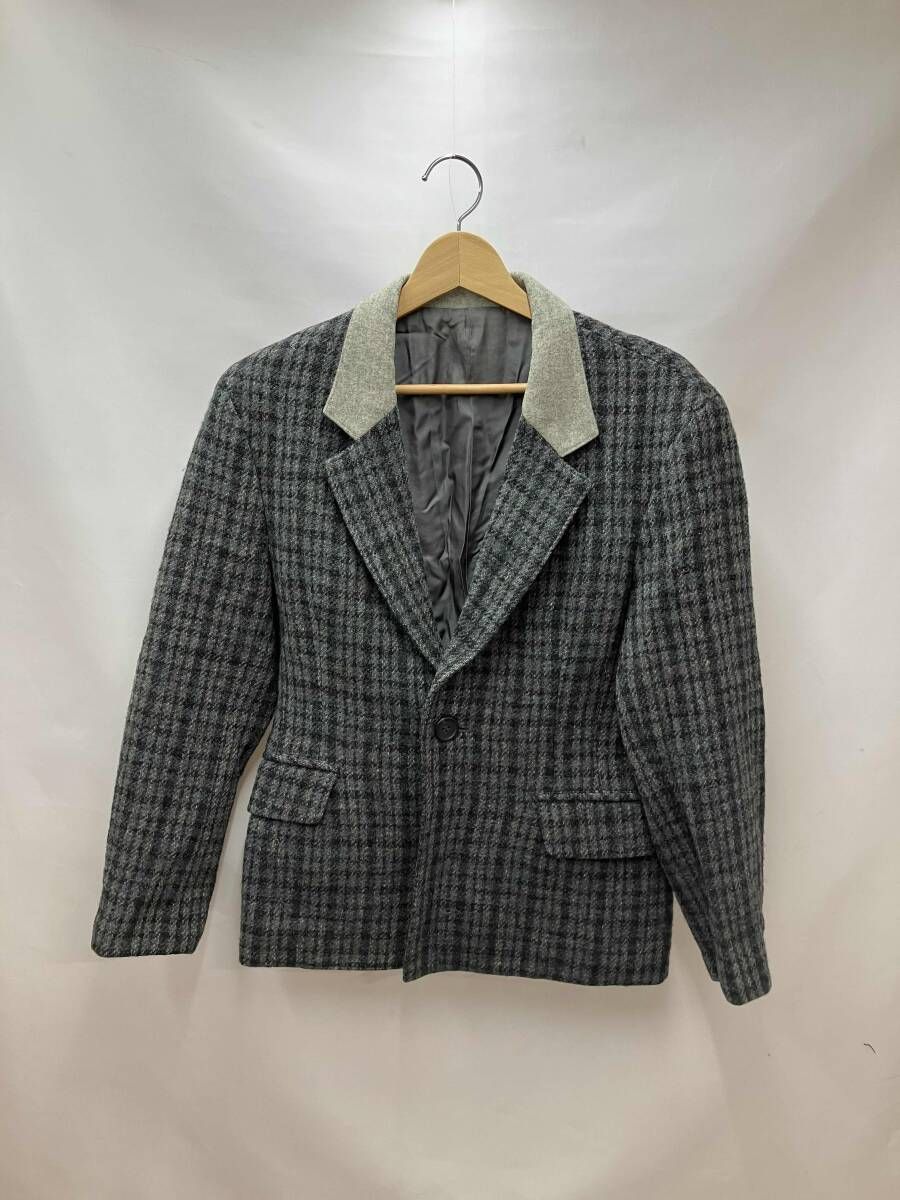 Y’s YJ-J 89-109 チェック ヴィンテージ テーラードジャケット 冬