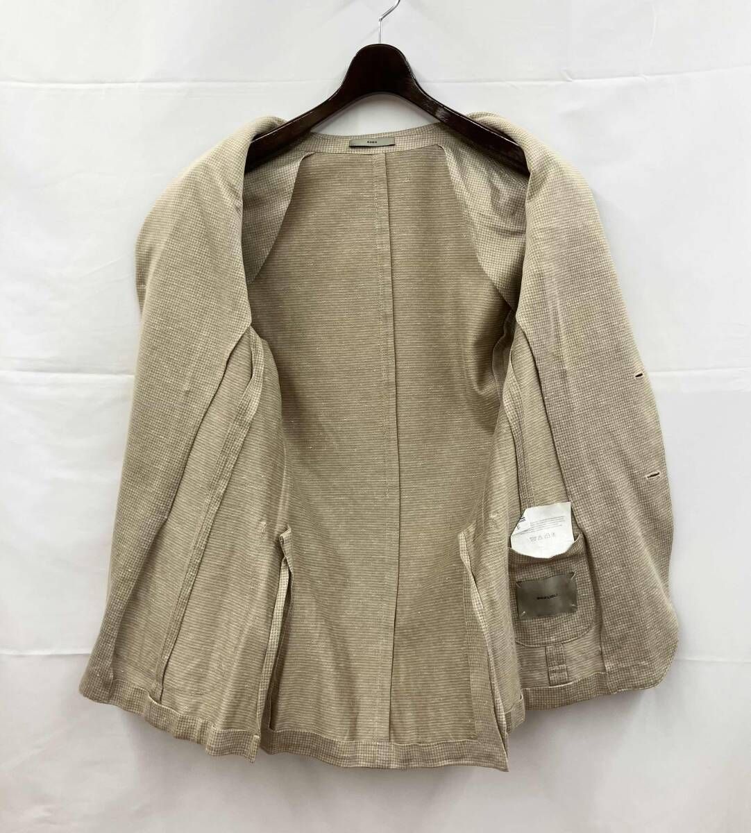 BOGLIOLI ボリオリ テーラードジャケット DOVER T2902E リネン混