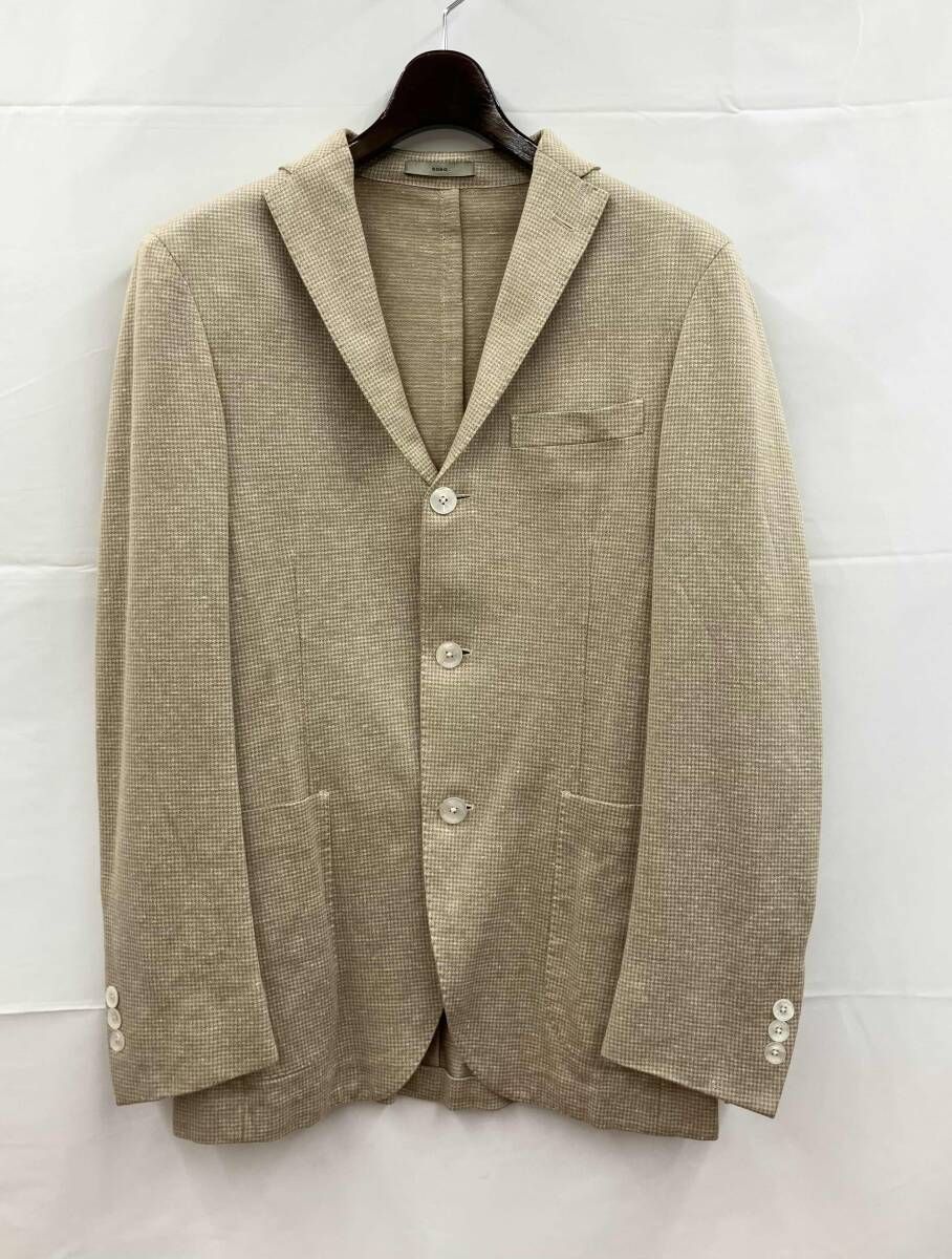 BOGLIOLI ボリオリ テーラードジャケット DOVER T2902E リネン混