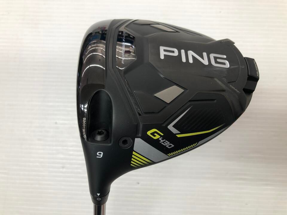 ピン G430 LST 9度 TOUR 173-55 Sフレックス ドライバー 中古【最短