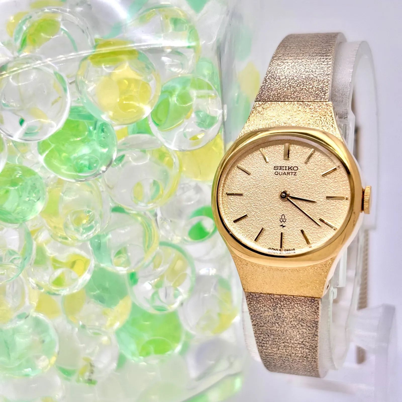 新品電池】SEIKO セイコー レディース 腕時計 ゴールド 16-5350 881179