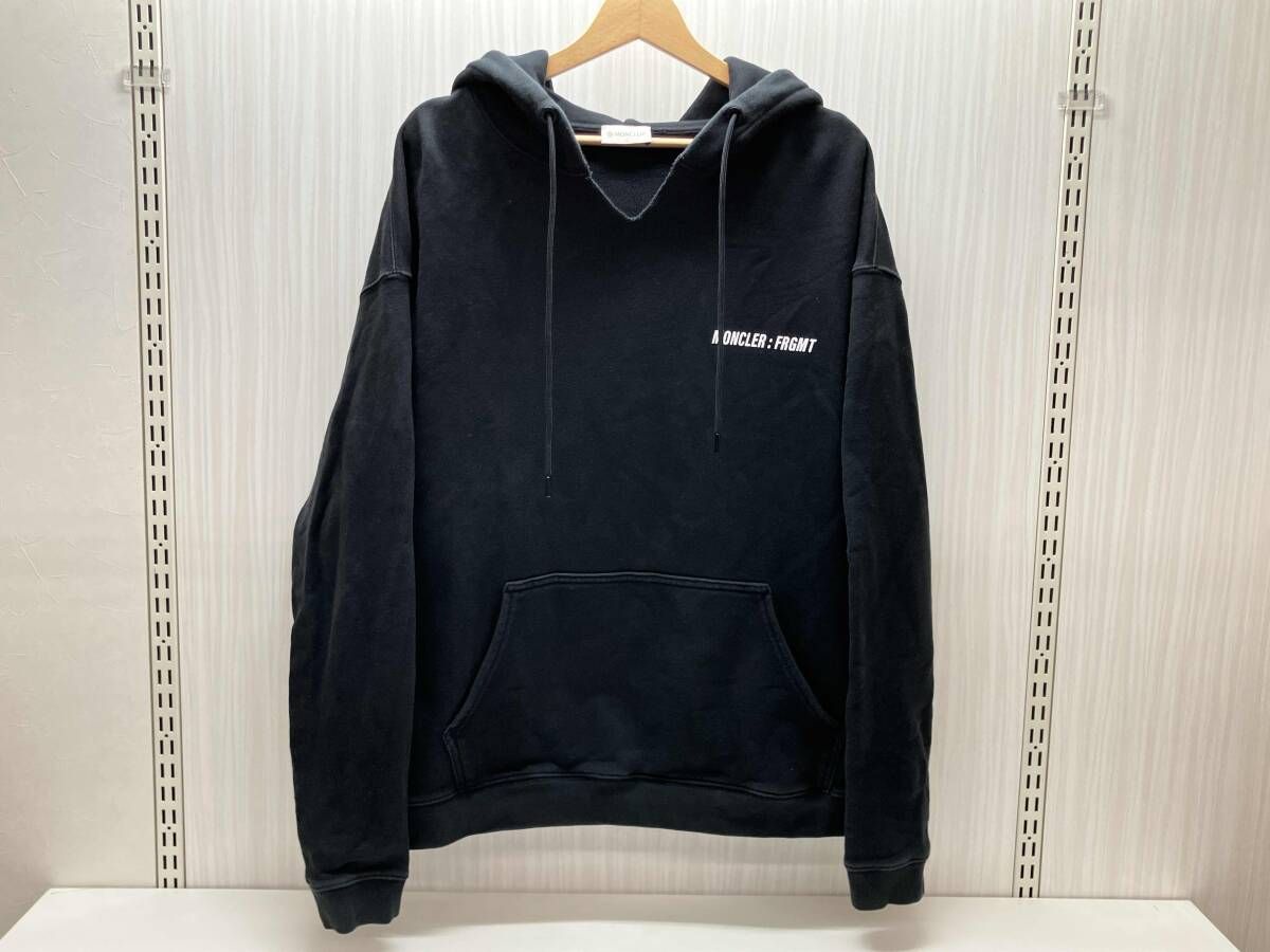 MONCLER モンクレール GENIUS FRAGMENT パーカー メンズ Lサイズ ブラック