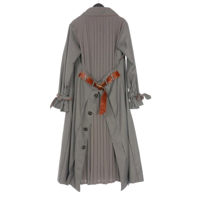 アメリヴィンテージ Ameri VINTAGE 切替プリーツ トレンチコート