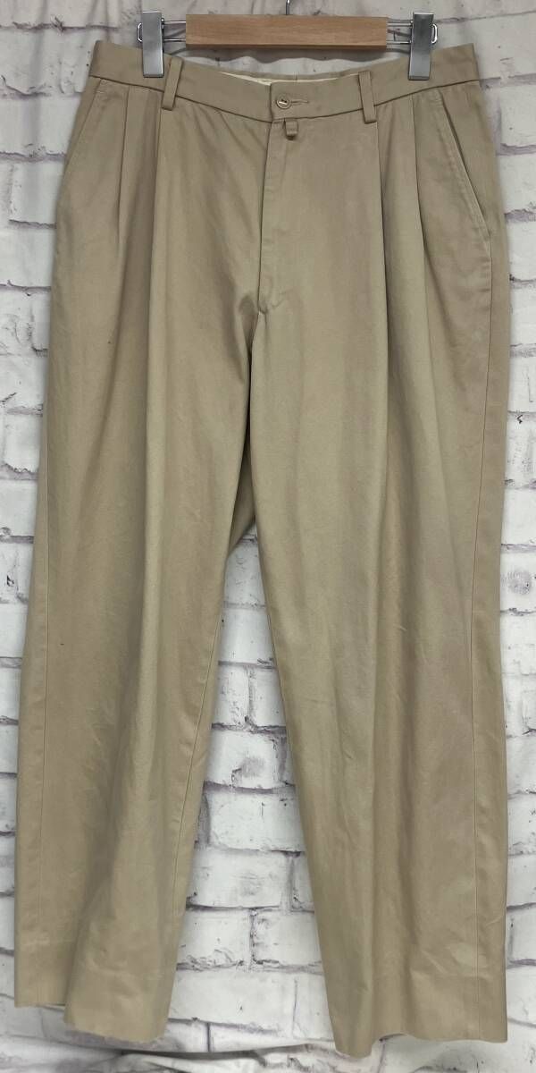 COMOLI コモリ IVY PACK CHINO 2 TUCK SP T 01-03031 チノパン コットン ベージュ SIZE 1 ドメスティック メンズ 秋冬