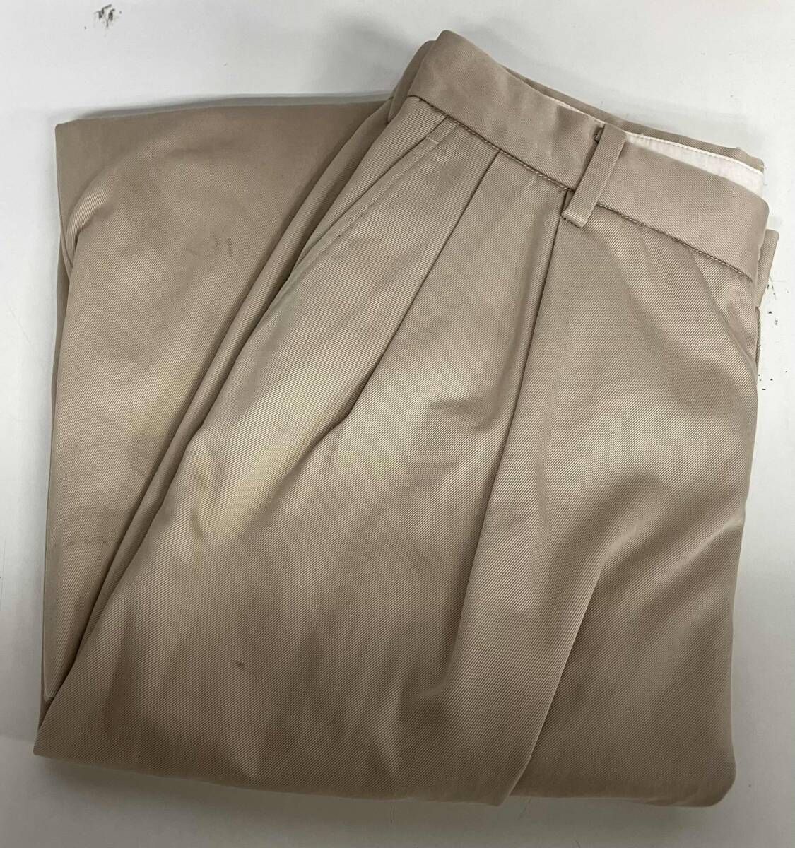 COMOLI コモリ IVY PACK CHINO 2 TUCK SP T 01 03031 チノパン コットン ベージュ SIZE 1 ドメスティック メンズ 秋冬