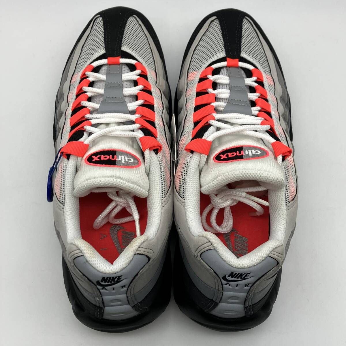 NIKE AIR MAX 95 WHITE SOLAR RED ナイキ エアマックス 95 ホワイト 