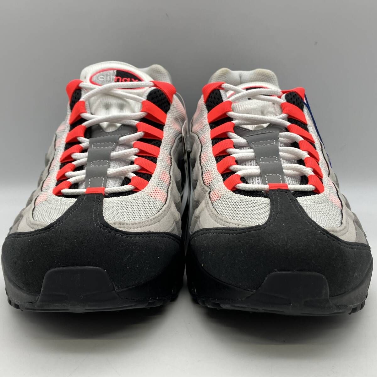 NIKE AIR MAX 95 WHITE SOLAR RED ナイキ エアマックス 95 ホワイト 