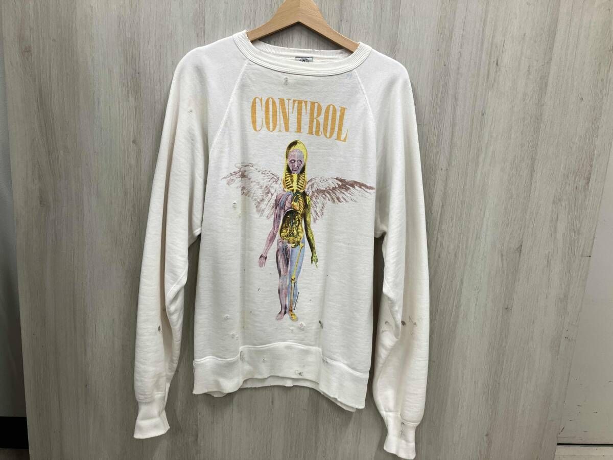 SAINT MICHAEL スウェット ホワイト SM S 22 0000 089