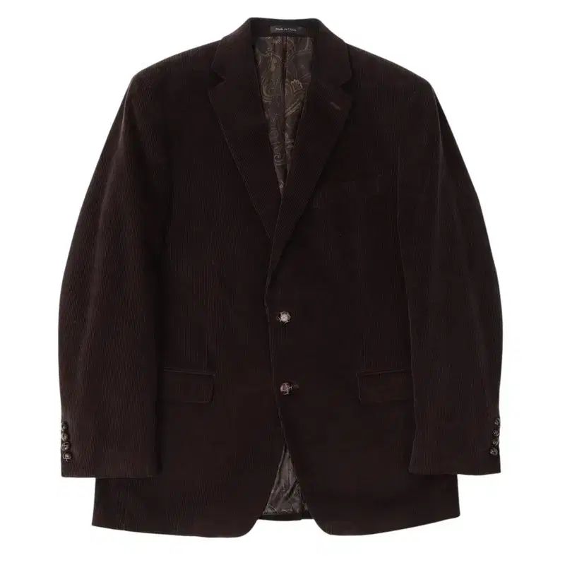 ローレン ラルフローレン ブラウン コーデュロイ ウッド 2 B ジャケット