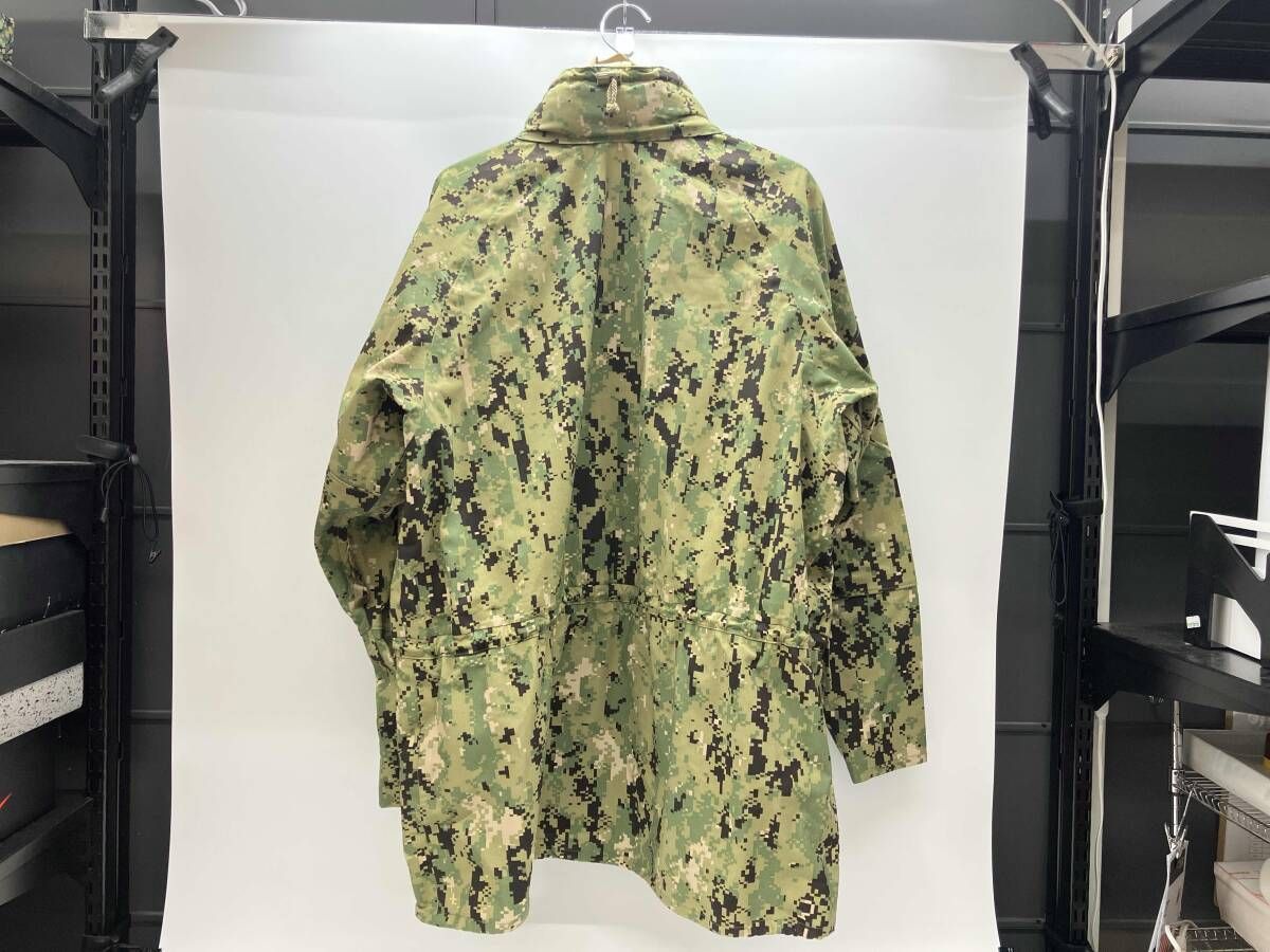 USN Navy Gore-Tex US NAVY USN GORE-TEX ナイロンジャケット デジカモ 