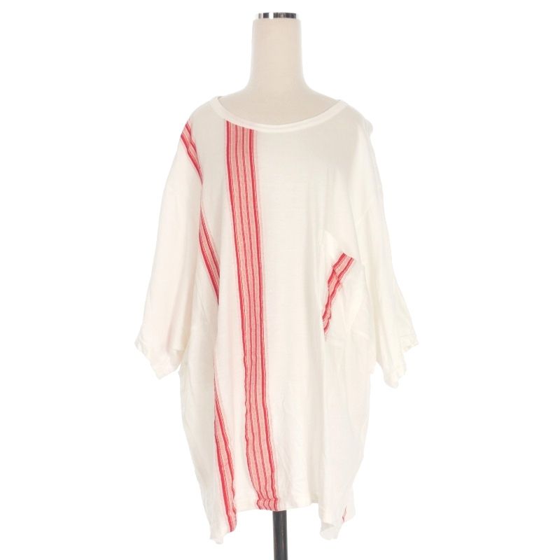 ワイズ Y's ヨウジヤマモト ライン オーバーサイズカットソー Tシャツ