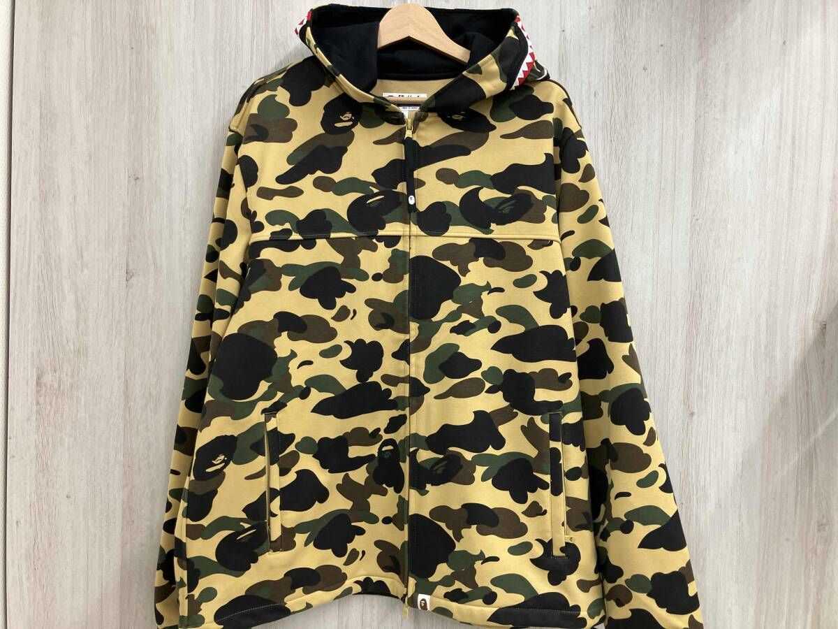 A BATHING APE パーカー 迷彩柄 XLサイズ