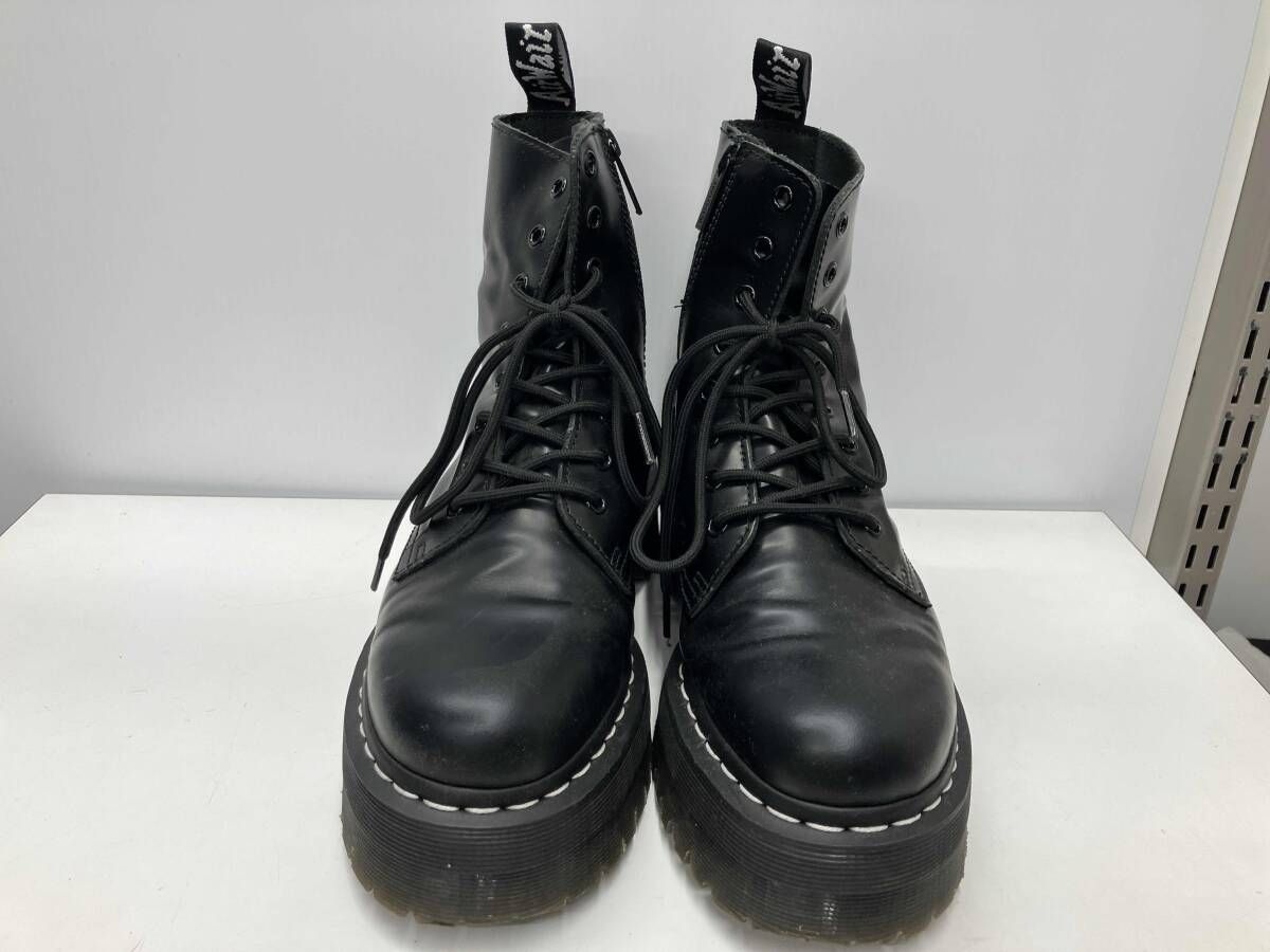 Dr.Martens ドクターマーチン JADON 8ホールブーツ ブラック サイド
