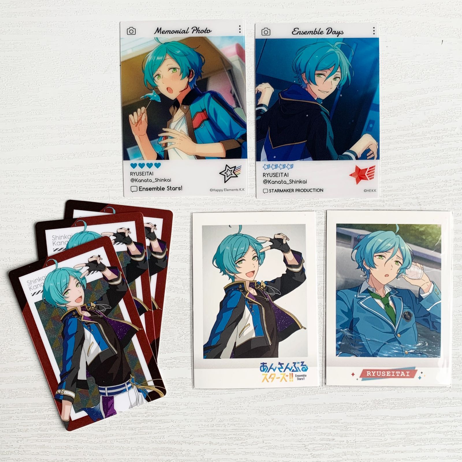あんさんぶるスターズ 流星隊 グッズセット 缶バッジ 紙類 他 アルカナ