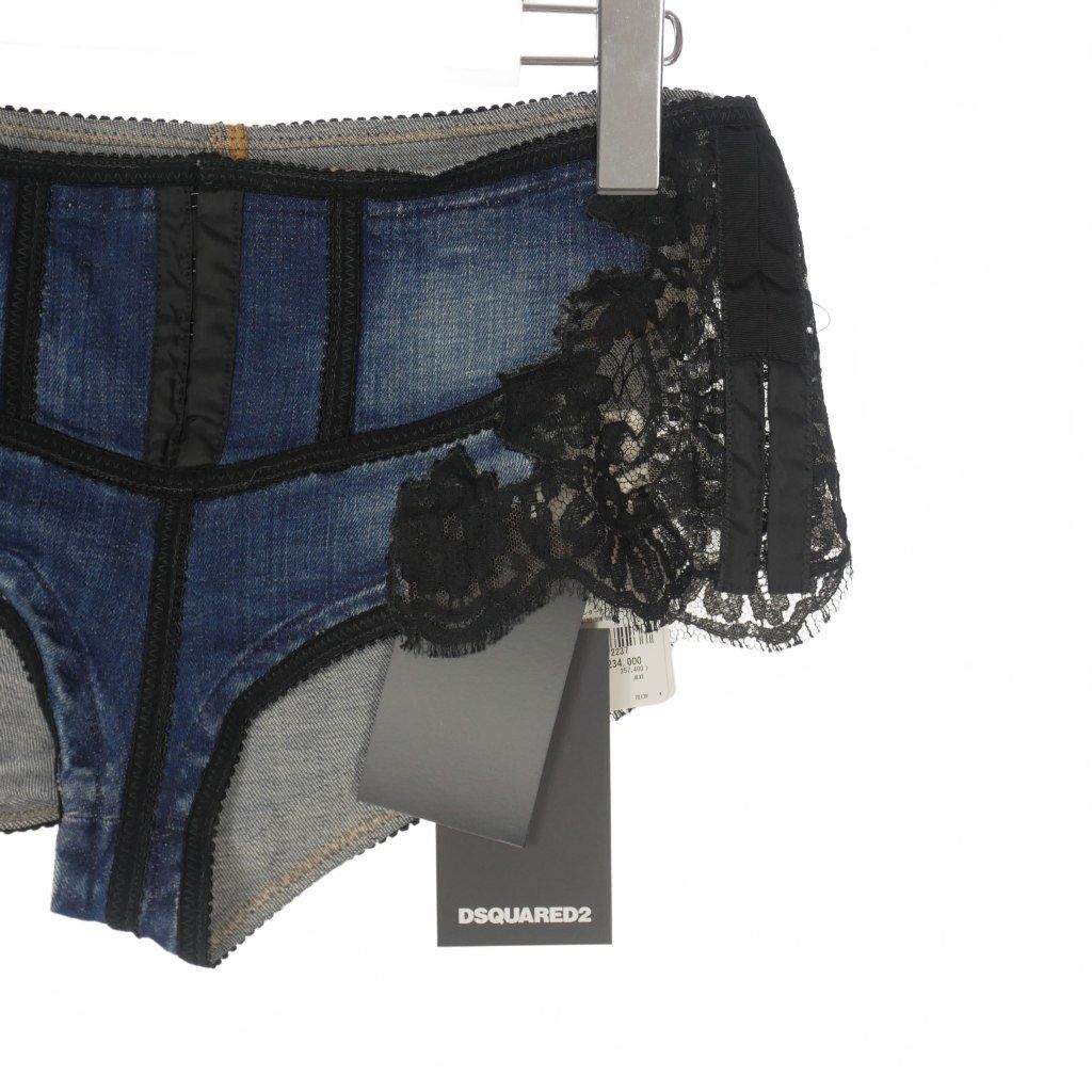 ディースクエアード DSQUARED2 23AW Lace Trim Shorts レーストリム
