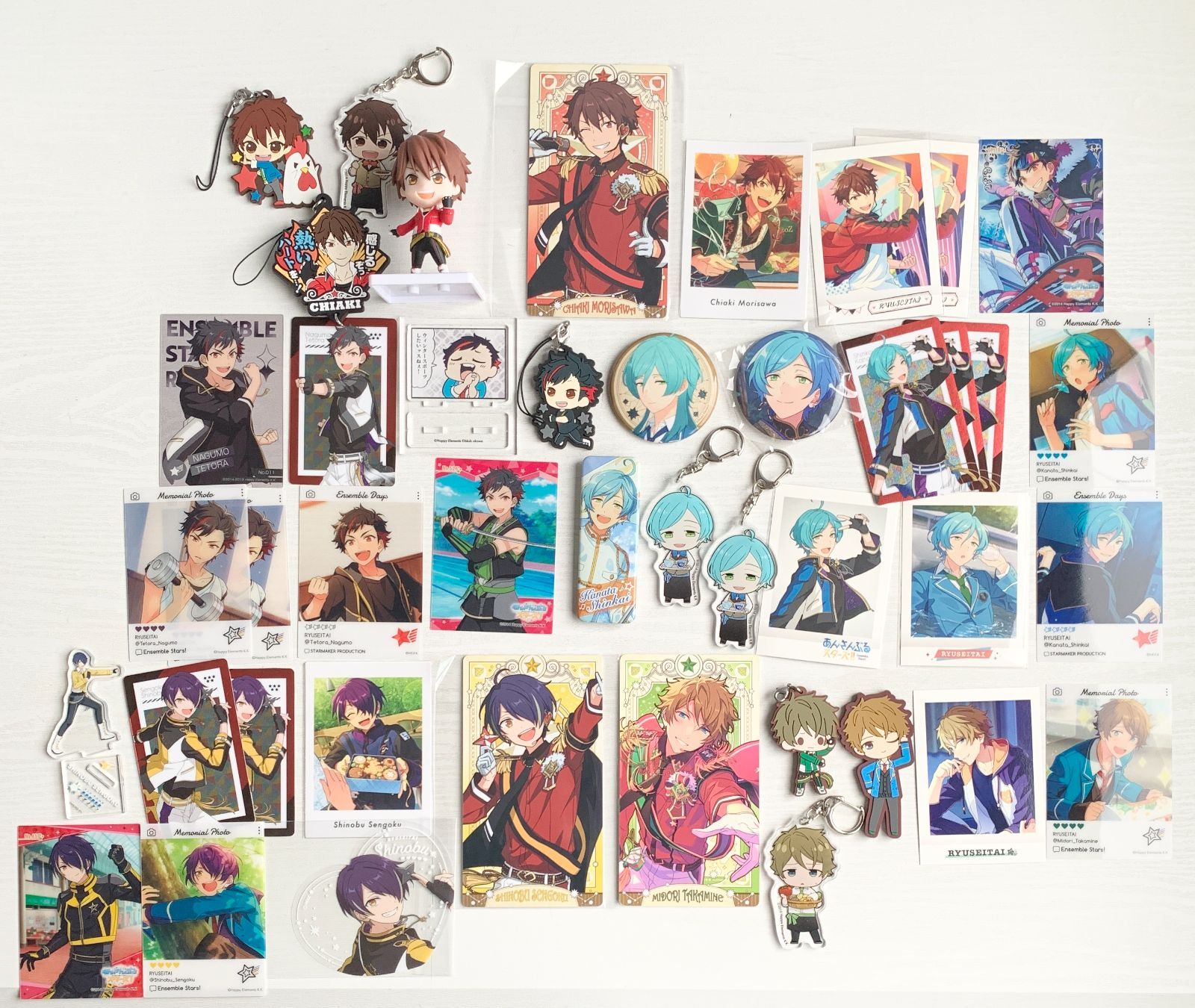 あんさんぶるスターズ 流星隊 グッズセット 缶バッジ 紙類 他 アルカナ