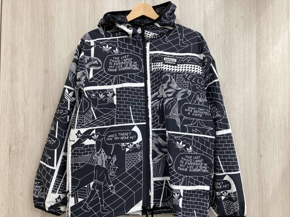 adidas アディダス マウンテンパーカー GN 3333 ネイビー Mサイズ