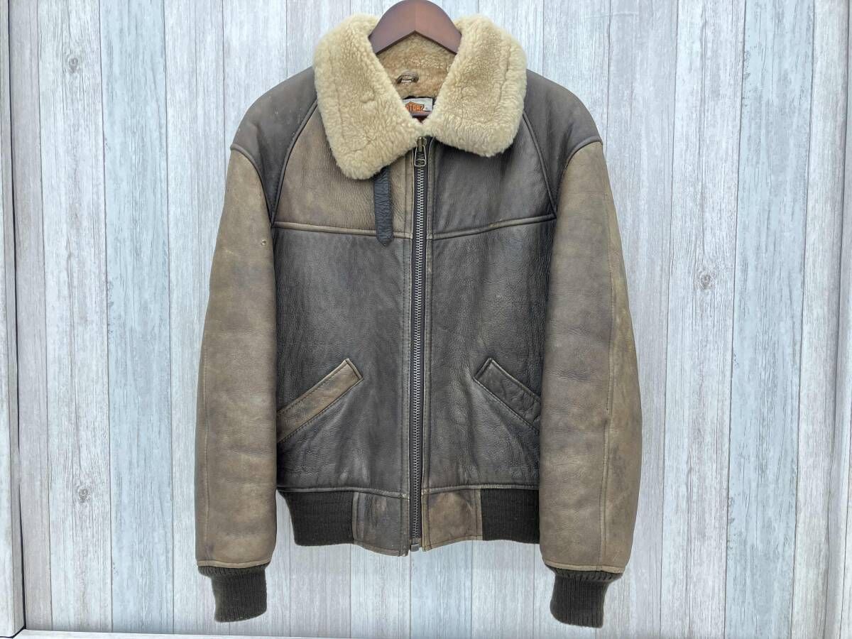 HARLEY DAVIDSON／フライトジャケット／B-3／ブラウン／サイズ38