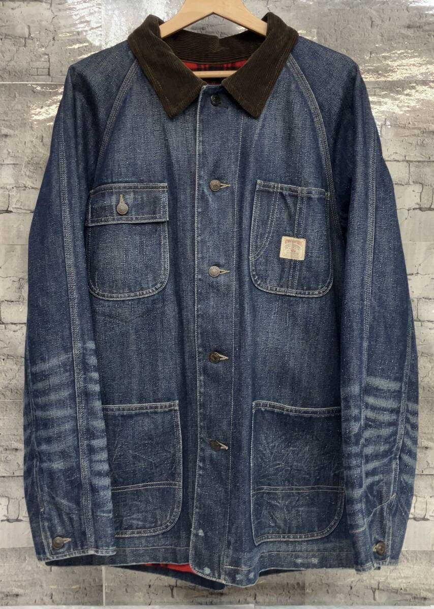 POLO RALPH LAUREN ポロラルフローレン デニムカバーオール 裏地
