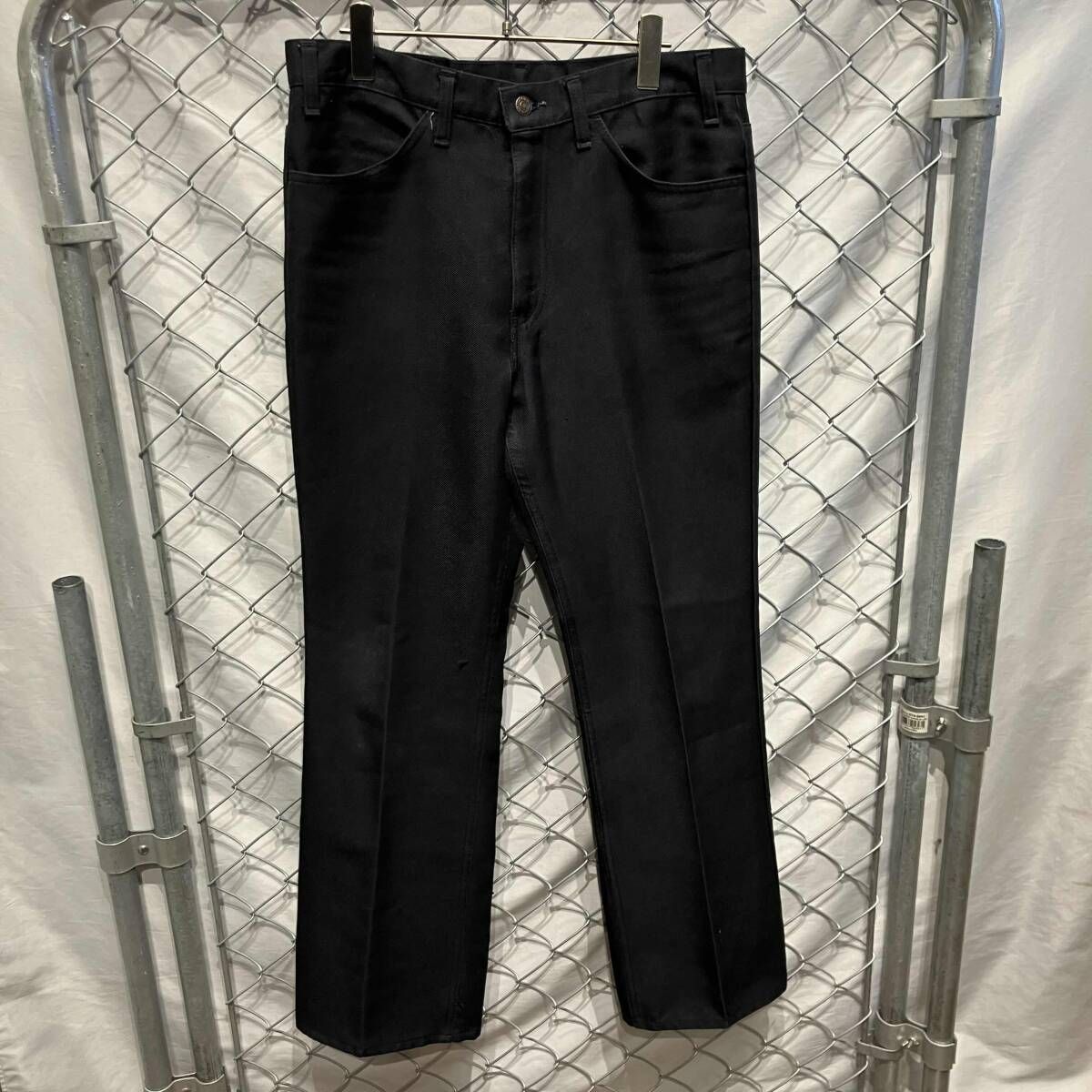 70s LEVIS リーバイス STA-PREST スタプレ 42talon ブラック - メルカリ