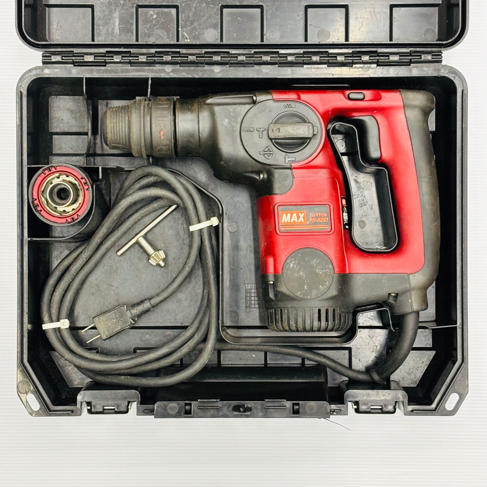 動作良好 マックス MAX 26 mm ハンマードリル ハンマドリル PK-R 261 ドリルアタッチメント付き
