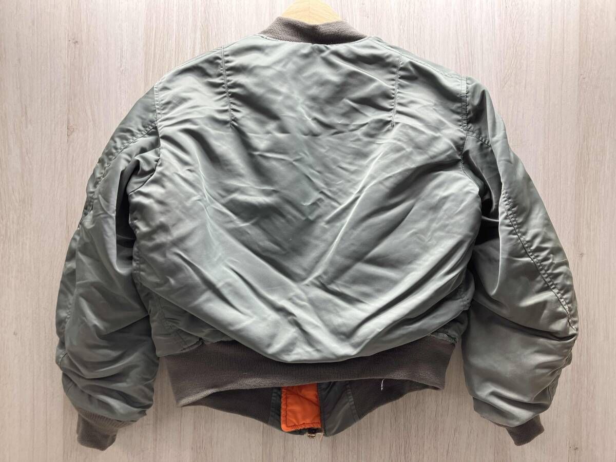 ALPHA/アルファ MA-1 フライトジャケット Sサイズ 1968年復刻 USA製
