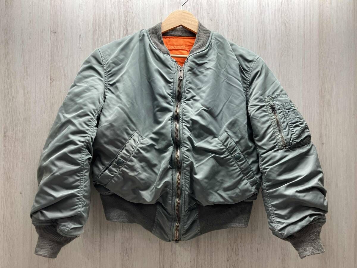 ALPHA/アルファ MA-1 フライトジャケット Sサイズ 1968年復刻 USA製