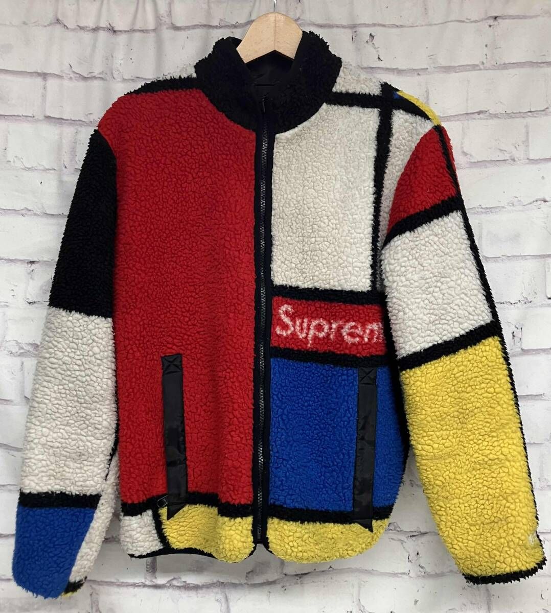 Supreme シュプリーム 20FW Reversible Colorblocked Fleece Jacket