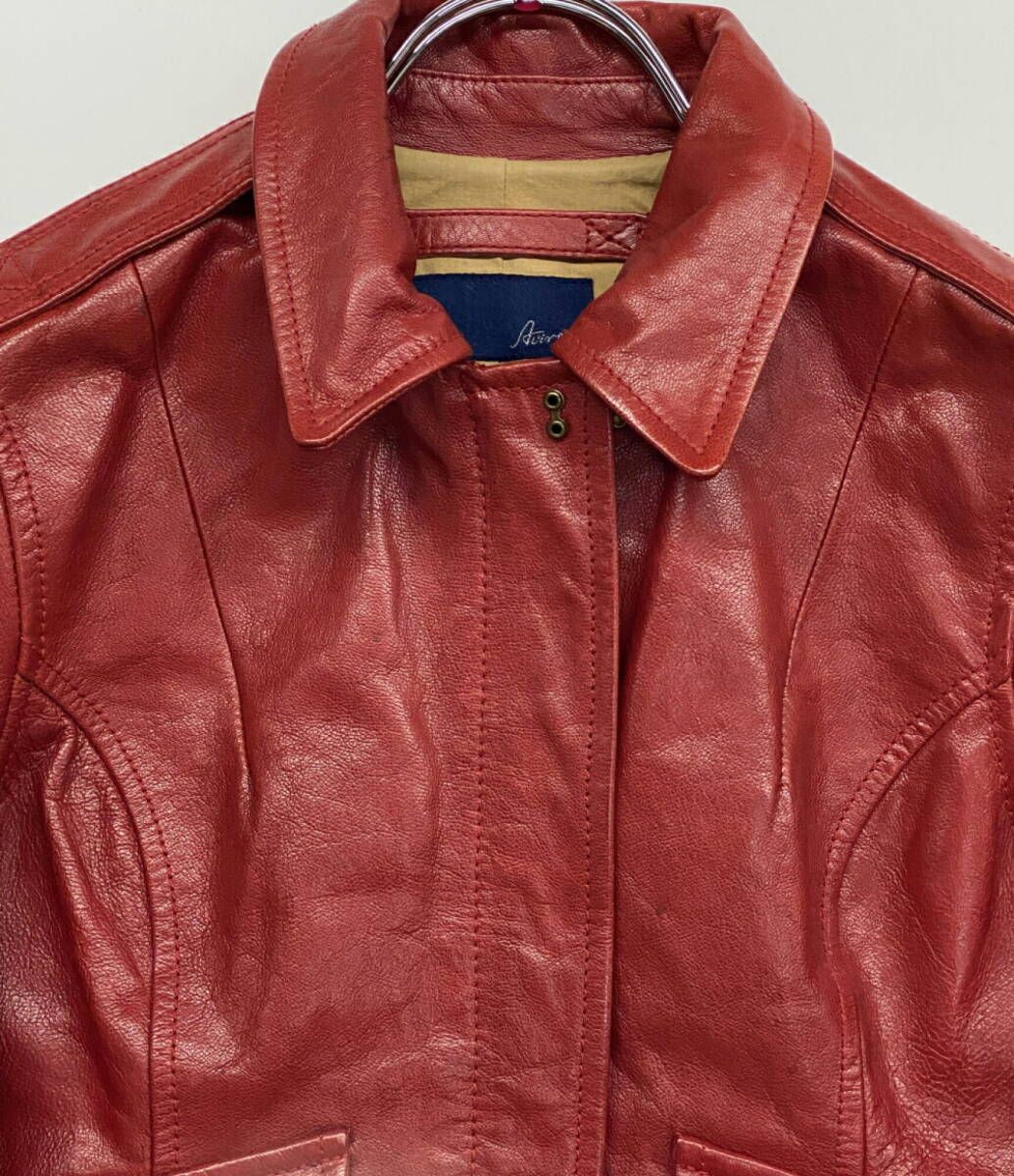 AVIREX ライダースジャケット A2 レザージャケット シングルライダース