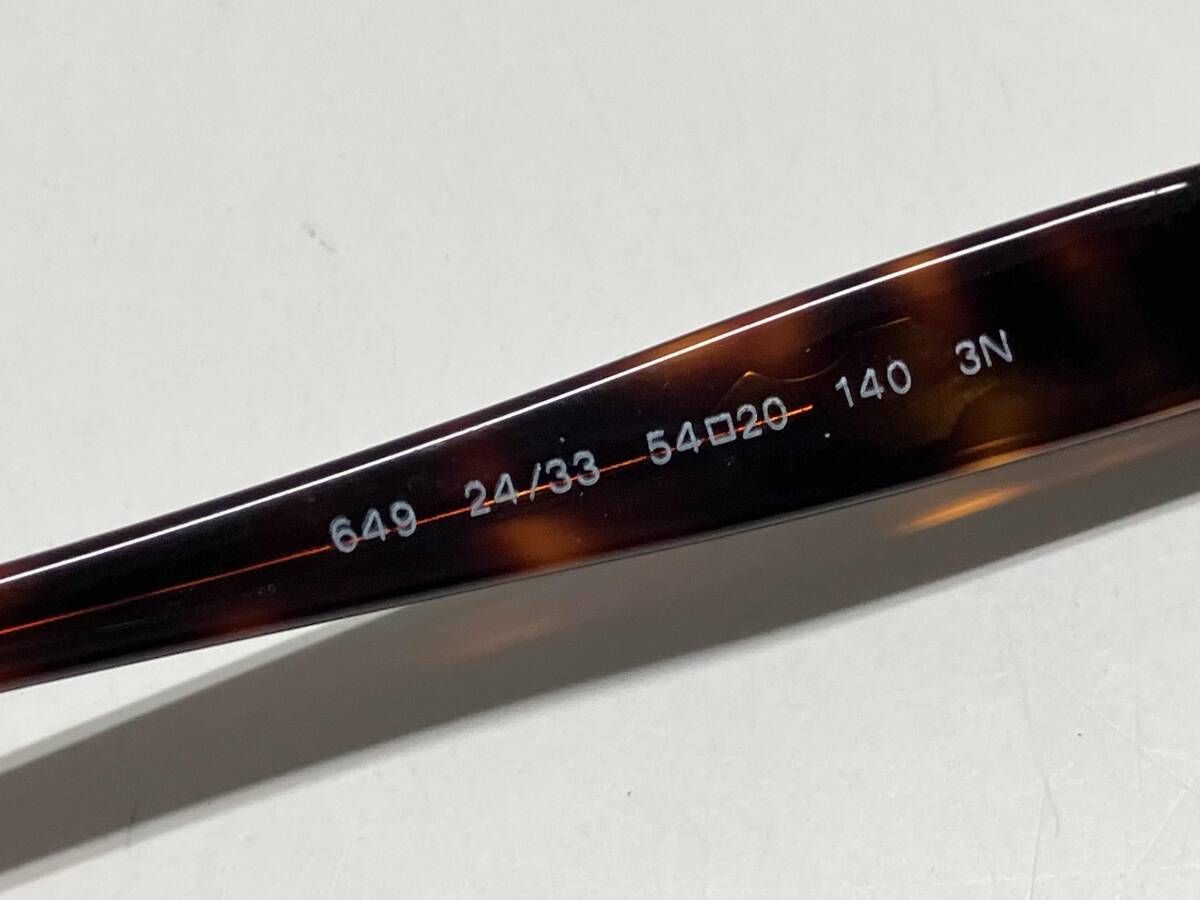 箱・ケース付き☆ Persol サングラス ペルソウル / ブラウン 649 24/33