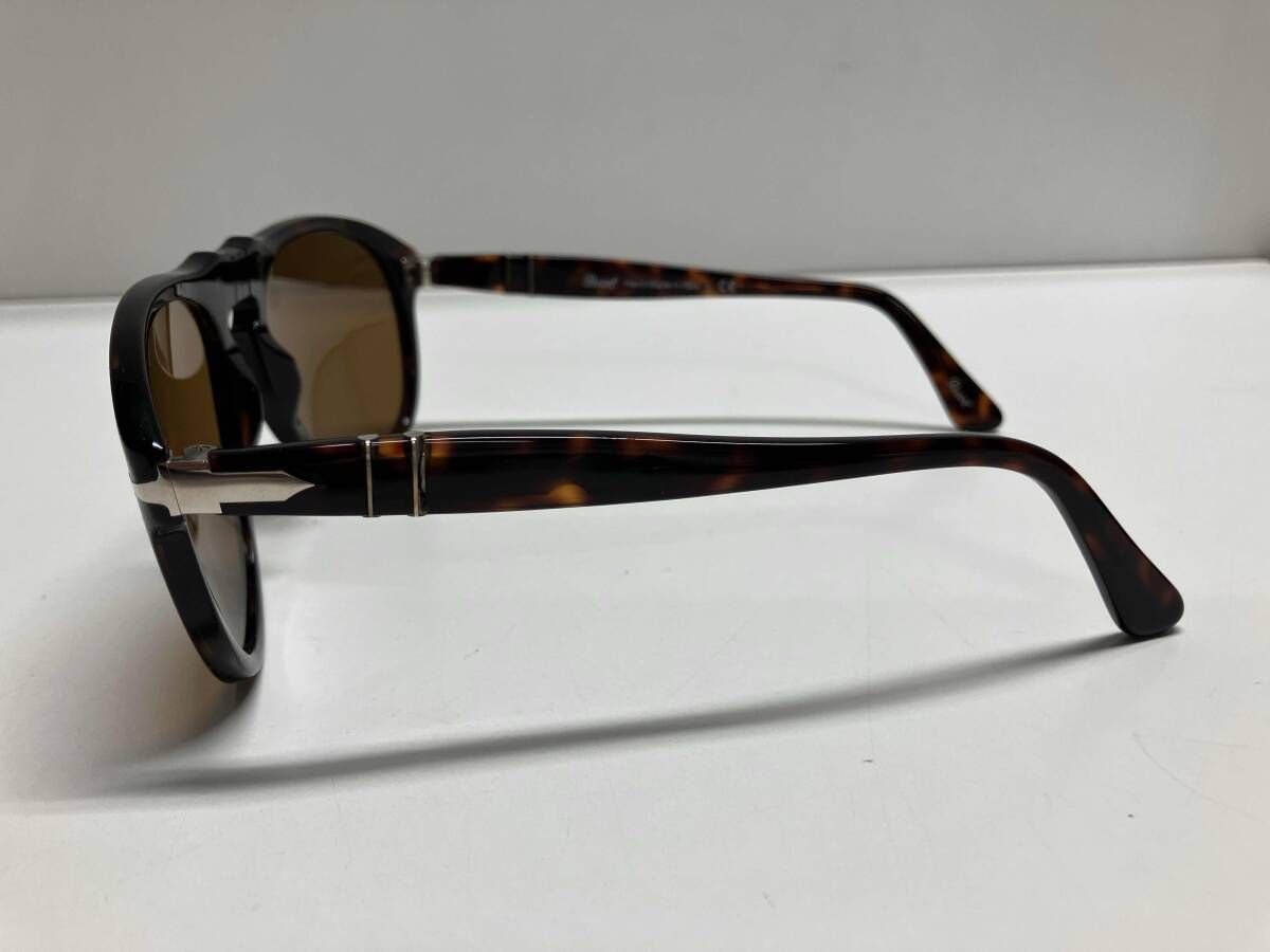 箱・ケース付き☆ Persol サングラス ペルソウル / ブラウン 649 24/33