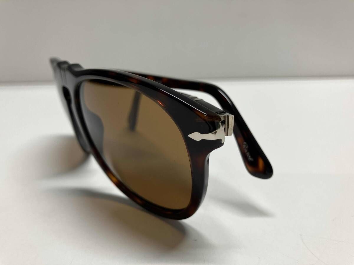 カズさん専用 ペルソール　0649 　ブラック　54◻︎20 140 3N 箱・ケース付き☆ Persol サングラス ペルソウル / ブラウン 649 24/33